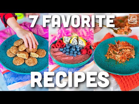 7 Current Favorite Recipes: What We Eat In A Day As A Vegan Family of 4
