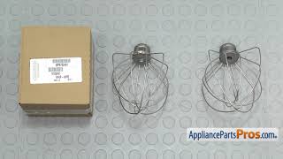 How to: Whirlpool/KitchenAid/Maytag Wire Whip WP9703491