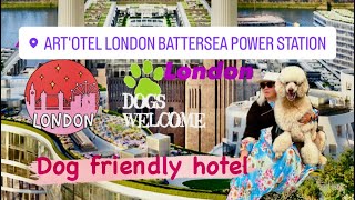 Art’otel  Battersea London rooftop pool best hotel in London dog friendly hotel 