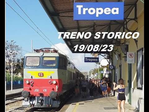 E656 FS Tropea Treno Storico 19/08/23