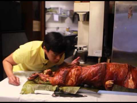 EAT AND RON features CEBU LECHON in Hoboken New Jersey