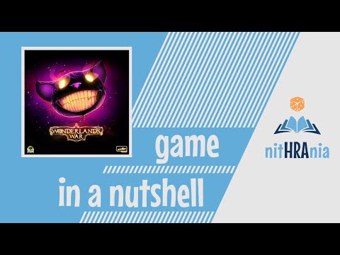 Game in a Nutshell - Wonderland's War (how to play)