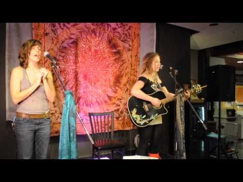 Singer Songwriter Emily Molloy with Corrina Keeling back up vocals Kwantlen University. 01.09.2014