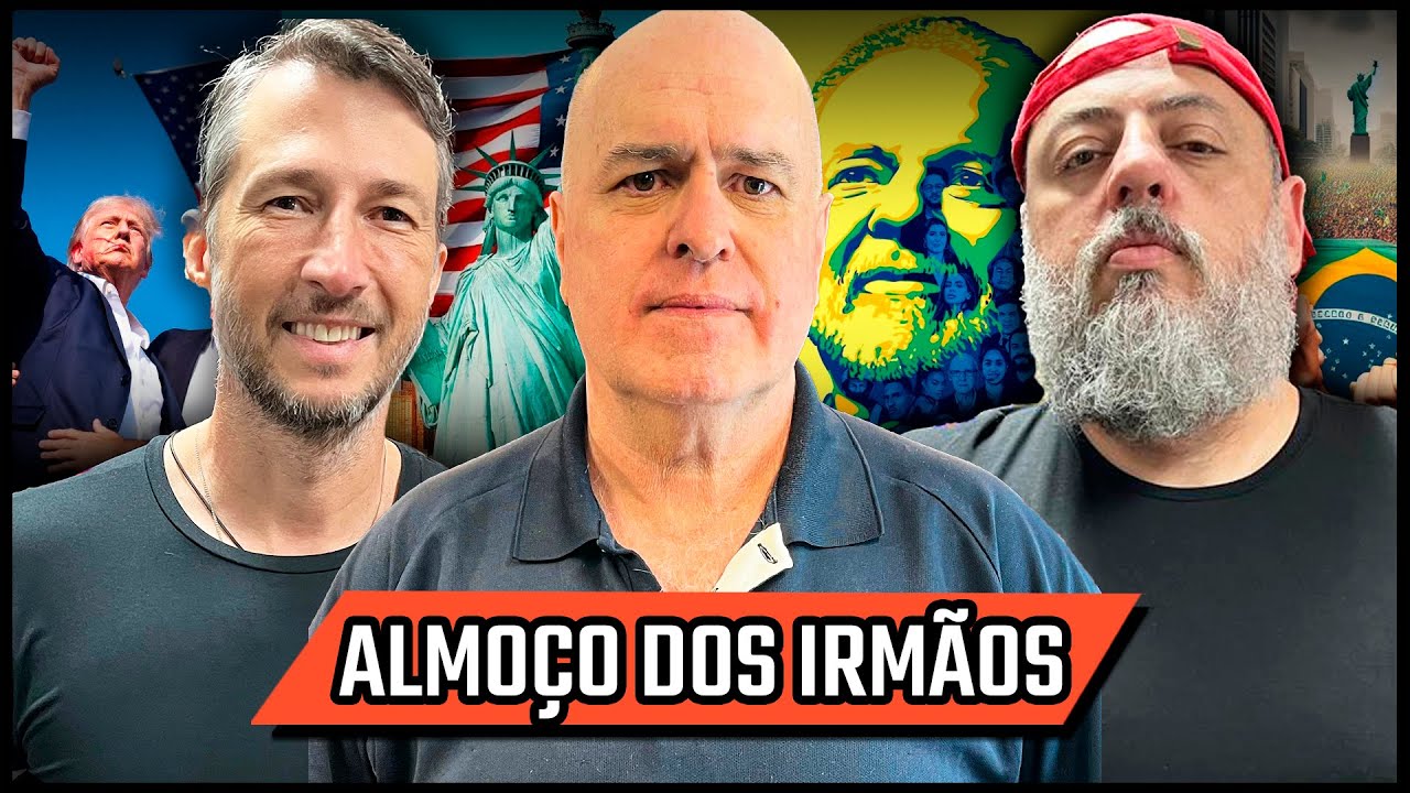 RUBÃO (GEOFORÇA BRASIL)- Almoço Dos Irmãos - Podcast 3 irmãos #30
