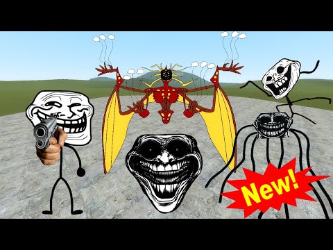 Super Trollge The New God vs Trollge Weeping God - Garry's Mod Sandbox!!!!!