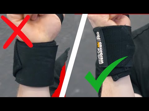 Wrist Wraps - Use it correctly
