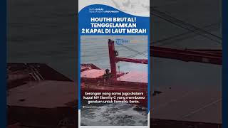 Aksi Brutal Houthi 24 Jam di Laut Merah, Bom hingga Tenggelamkan Kapal Magic Seas dan Eternity C