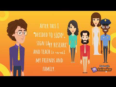 Sign language - COIL EXPERIENCE 🇻🇪🇲🇽