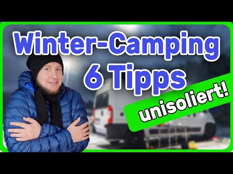 THIS is what you should know! 🚐❄️ Winter camping with an (un)insulated motorhome / uninsulated