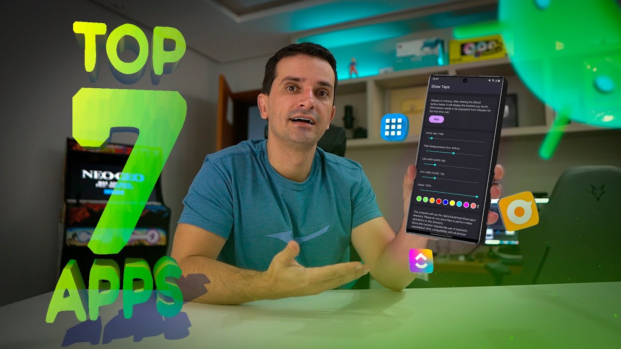 Top 7 APPS DIFERENCIADOS que TODOS vão GOSTAR MUITO em 2024!!
