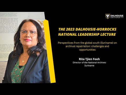 Horrocks National Leadership Lecture 2023 with Rita Tjien Fooh