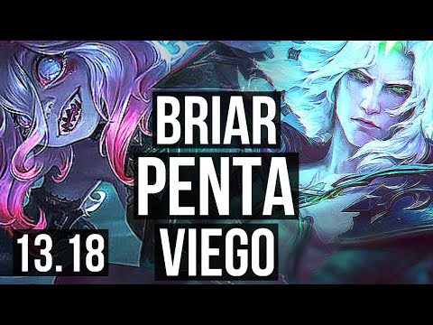 BRIAR vs VIEGO (JNG) | Penta, 17/1/7, Legendary | EUW Master | 13.18