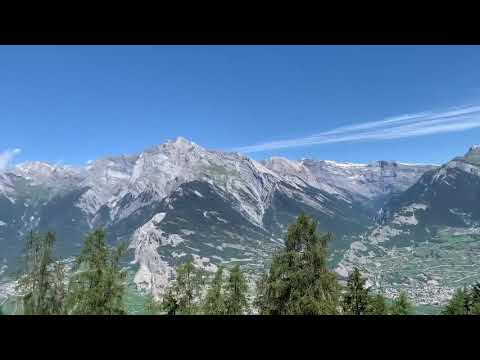 Breathtaking View of Wallis(Valais) Switzerland