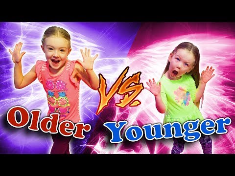 Older Siblings vs Younger Siblings!! Sisters Trinity and Madison!