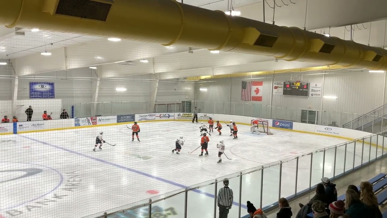 Game 09: 16-0 Sioux Falls: Jaxsen Goal, Ronan Assisted