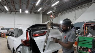 2022 Honda CR-V how to take the camera off the tail lights and the trim panel
