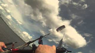 preview picture of video 'Kitesurfing Jutrosin 2014-05-11'
