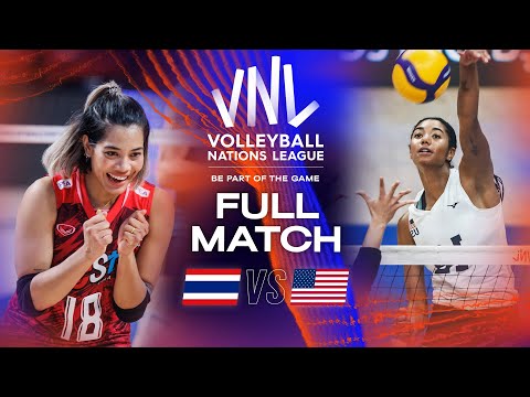 🇹🇭 THA vs. 🇺🇸 USA - Full Match | Women's VNL 2023