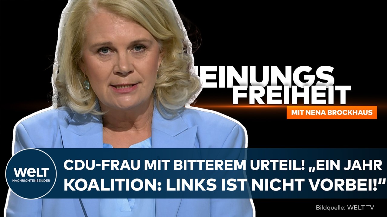 MEINUNGSFREIHEIT: CDU-Frau mit bitterem Urteil! „Ein Jahr Koalition: Links ist nicht vorbei!“