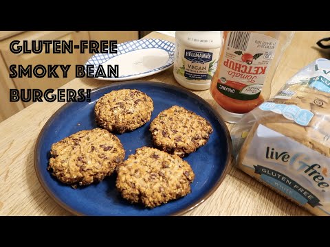 Gluten-free Smoky Bean Burgers!