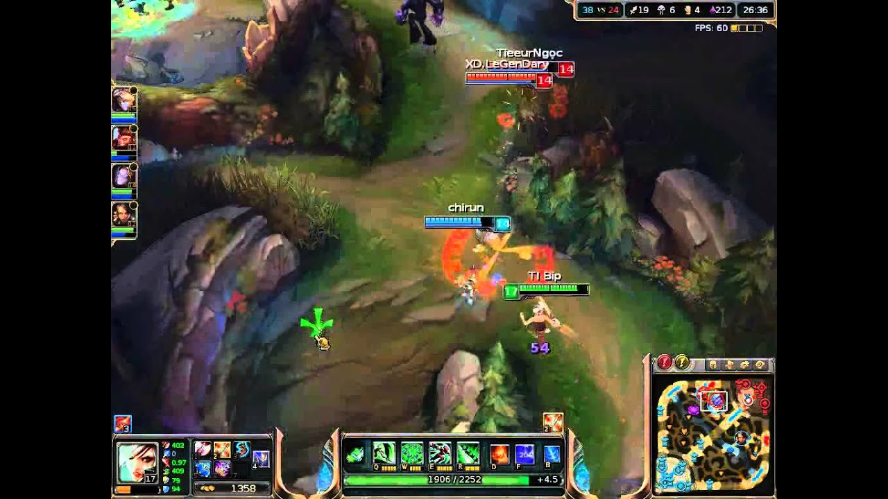 Liên Minh Huyền Thoại: Riven Việt Nam, các bác xem góp ý