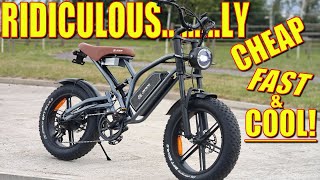 HOW can this FAST Motorbike Style Ebike be so CHEAP? – Jansno X50 Review