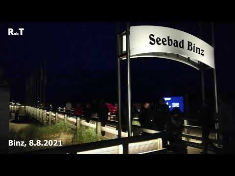 Abend am Strand in Binz