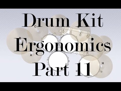 Drum Kit Ergonomics Explained Pt. 11 - Hannes Grossmann