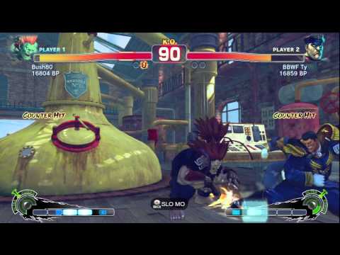 BBWF Ty [Dictator] vs Bush80 [Blanka]