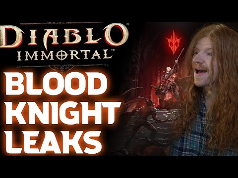 BLOOD KNIGHT STATS LEAKED! NEW SKINS LOOK AMAZING | Diablo Immortal