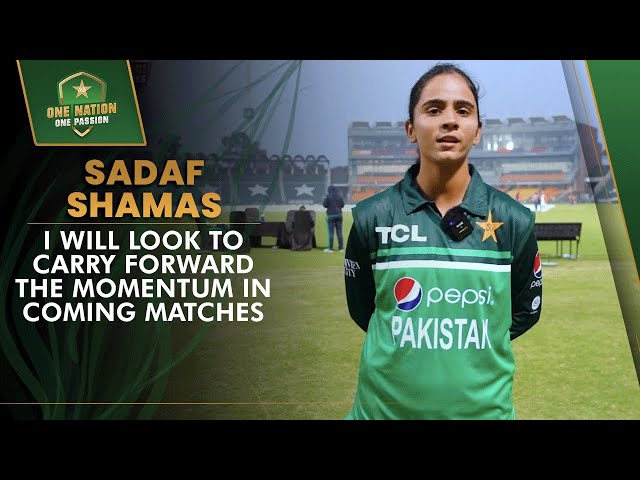 ‘I will look to carry forward the momentum in coming matches’ – Sadaf Shamas