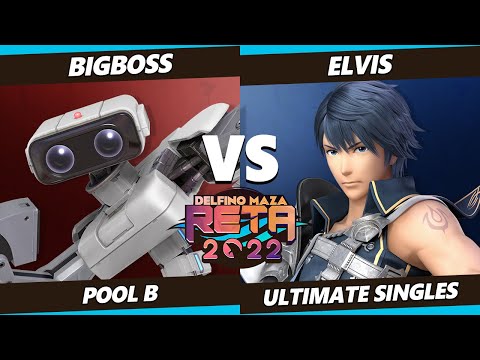 RETA 2022 - Elvis (Chrom) Vs. BigBoss (ROB) SSBU Ultimate Tournament