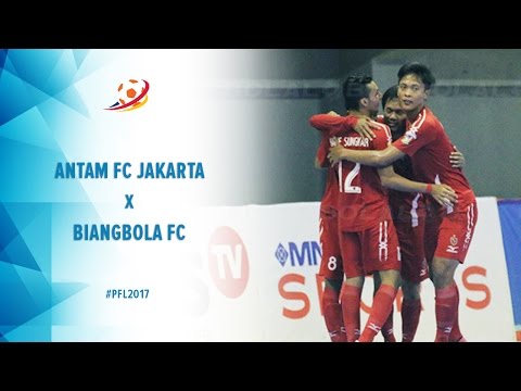Antam FC Jakarta Vs Biangbola FC Bogor - Highlight Pro Futsal League 2017
