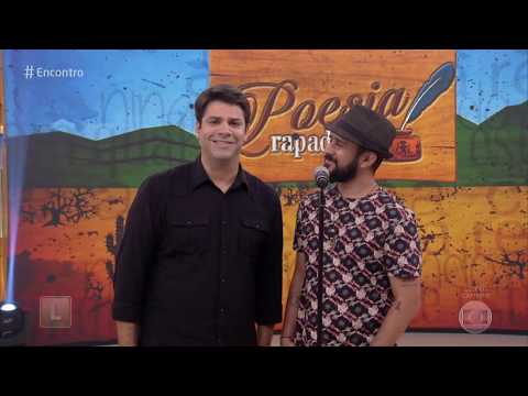 Meeting with Fátima Bernardes 08/03/2019 - Bráulio Bessa recites a cordel poem in homage to women.