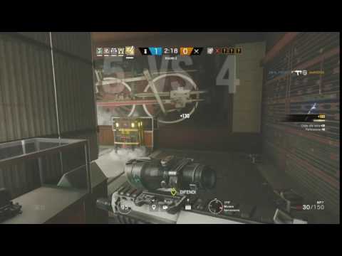 Insane one-tap wall bang R6