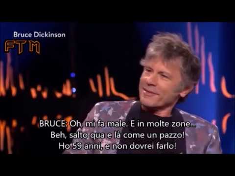 Bruce Dickinson sui dolori del post-concerto e sul corretto utilizzo della voce (2017) SUB-ITA