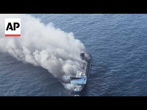 Video Thumbnail: Survivors recount escape from deadly Indonesia passenger ferry blaze