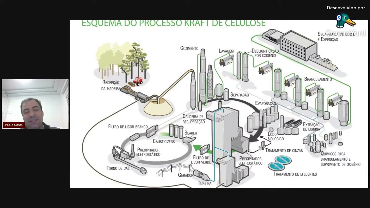Ciclo de Recuperação Química em Fábricas de Celulose