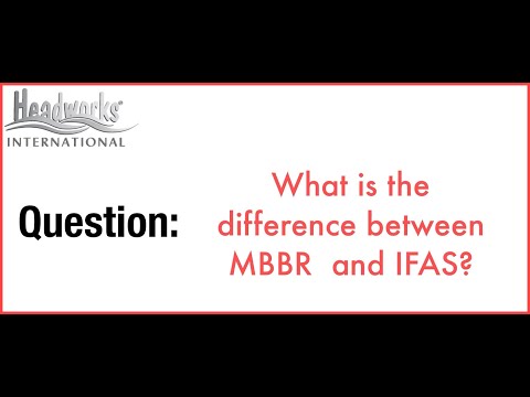 What is the difference between MBBR and IFAS?