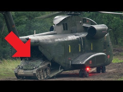 Worlds Smallest Tank Can Fit In A Helicopter - German Army (Wiesel Kettenfahrzeug) Tank