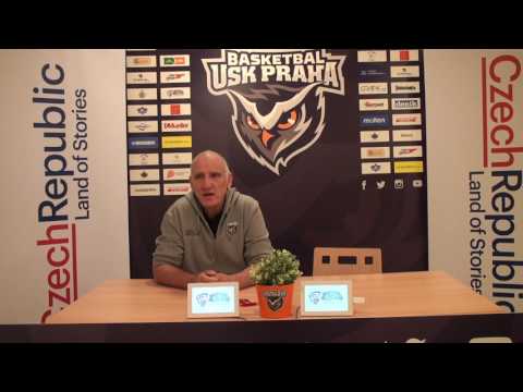 EYBL press conference:BA Budapest - USK Prague