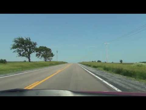 Car Camera - U.S. 34 & NE 63 - Lincoln to Alvo, NE . 2013 ( アメリカ国道34号線とネブラスカ州道63号線 )