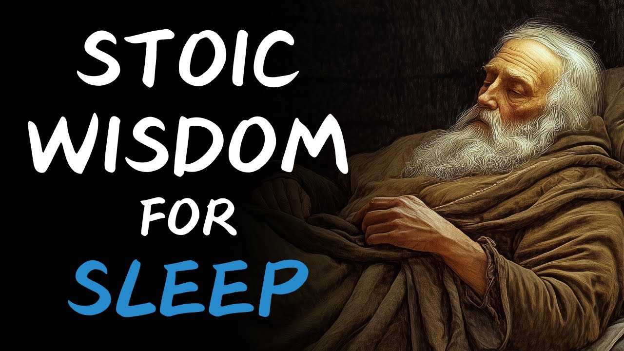Stoic Wisdom Told In The Rain Vol. 20 | Relax and Fall Asleep Quickly | Black Screen