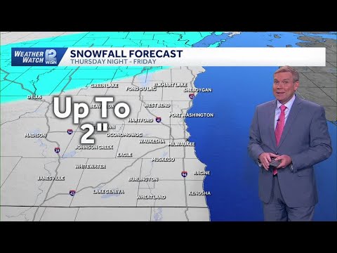 1/15 Evening forecast: Rounds of snow moving through SE Wisconsin through Sunday