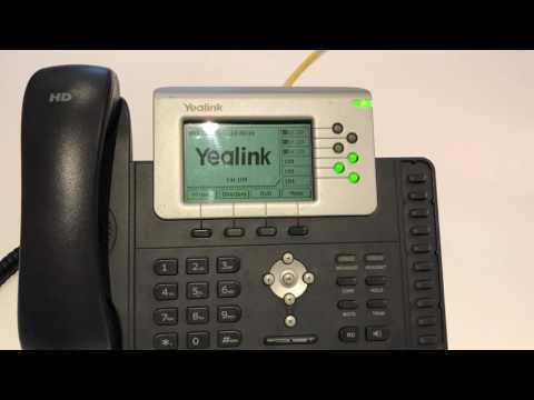 How to perform a Blind Transfer using a Yealink phone