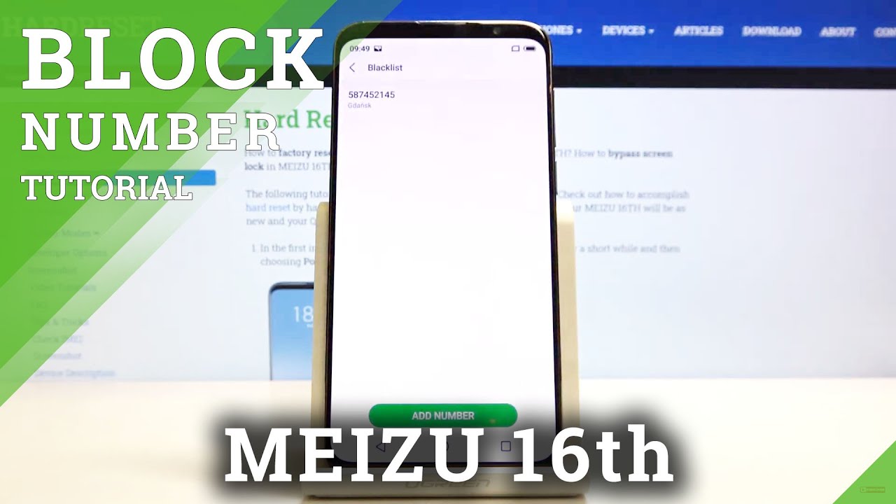 How to Block Number in MEIZU 16TH – Block Unwanted Calls