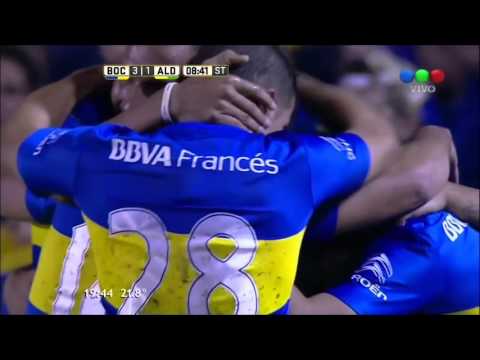 Boca Juniors 4-1 Aldosivi - Fecha 11 Torneo de Transición 2016