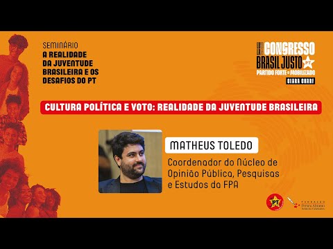 Juventudes e Cultura Política no Brasil | Matheus Toledo (Mesa 2)