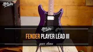 Video thumbnail for Fender Player Lead III Gear demo by Max Guitar B.V.