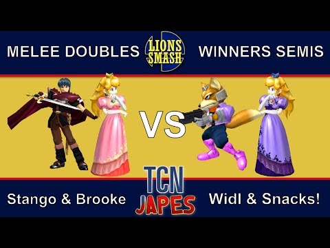 TCNJapes 2 SSBM Doubles - Stango/Brooke vs. Widl/Snacks! - Winners Semis